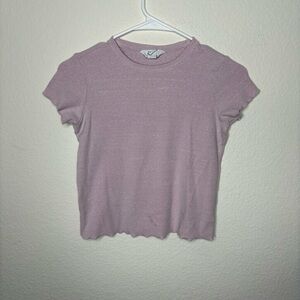 Athleta knit baby tee